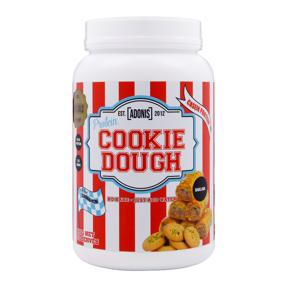 Adonis Gear, PROTEIN COOKIE DOUGH, 1kg, 25 Servings