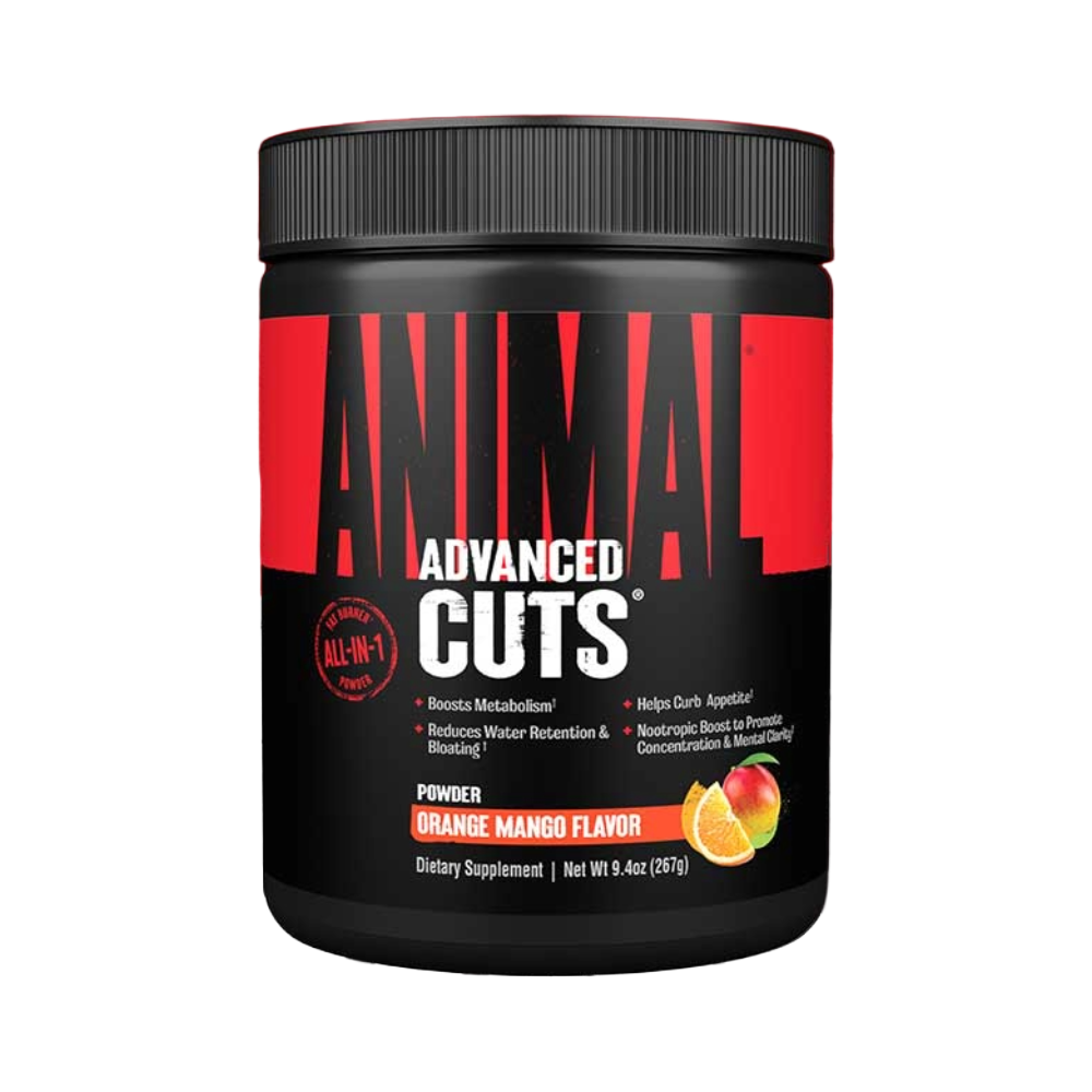Animal, Advanced Cuts, Powder, 280G, 42 Servings - orange mango