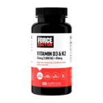 Force Factor, Vitamin D3 & K2, 120 Capsules, 120 Servings