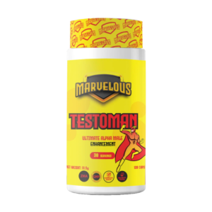 Marvelous Nutrition, Testoman, 120 Capsules, 30 servings