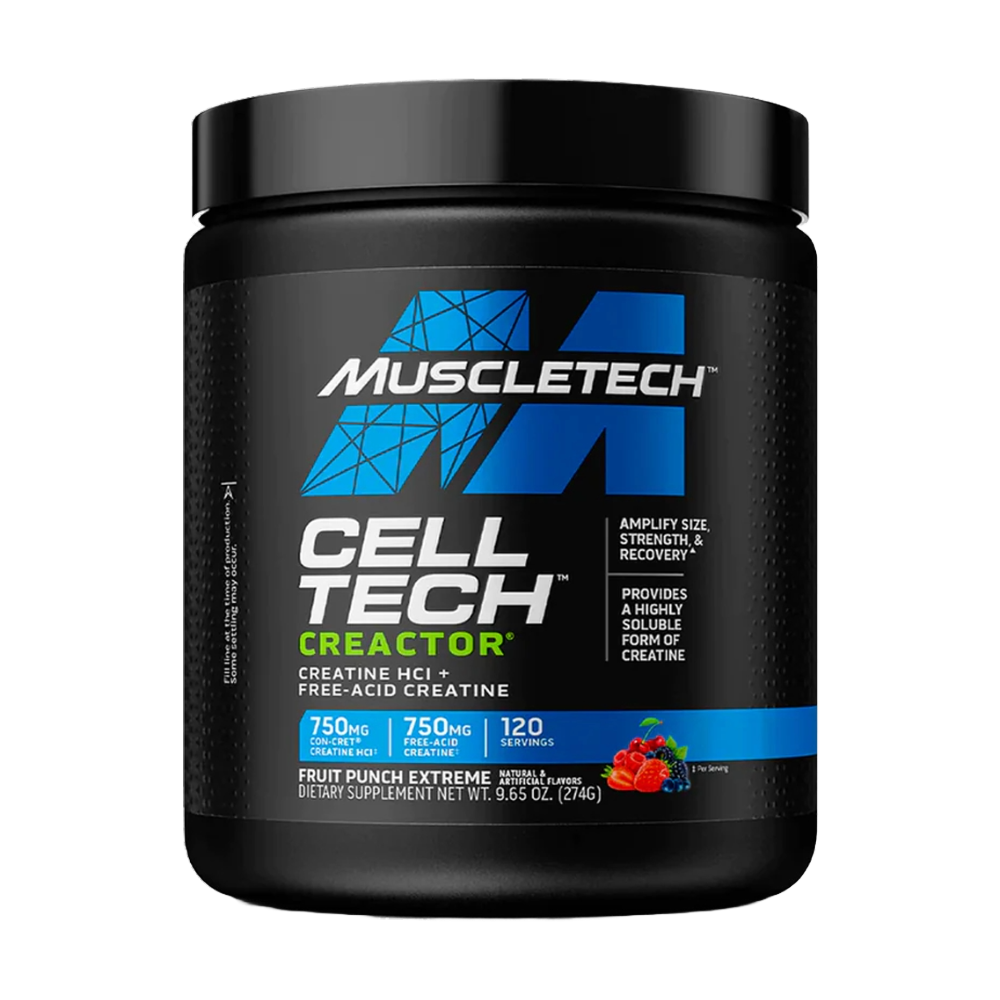 MuscleTech, Cell Tech Creactor, 274g, 120 Servings - Fruit Punch
