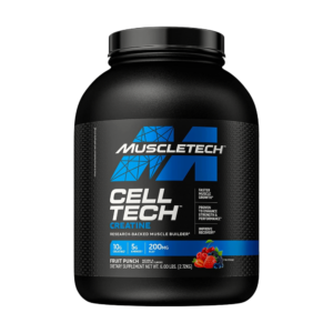 MuscleTech, Cell Tech Creatine, 2.72kg, 54 Servings - Fruit Punch