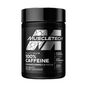 MuscleTech, Platinum 100% CAFFEINE, 125 Tablets, 125 Servings