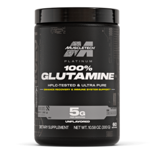 MuscleTech, Platinum 100% Glutamine, Unflavored, 300G, 60 Servings