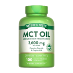 NATURE’S TRUTH, MCT Oil, 3600mg, 100 Softgels, 33 Servings