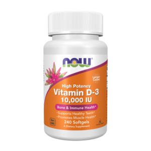 Now Foods, Vitamin D3, 10,000 IU, 240 Softgels