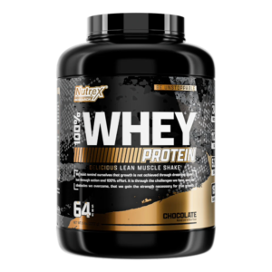 Nutrex Research, 100% Whey Protein, 2.2kg, 64 Servings - Chocolate
