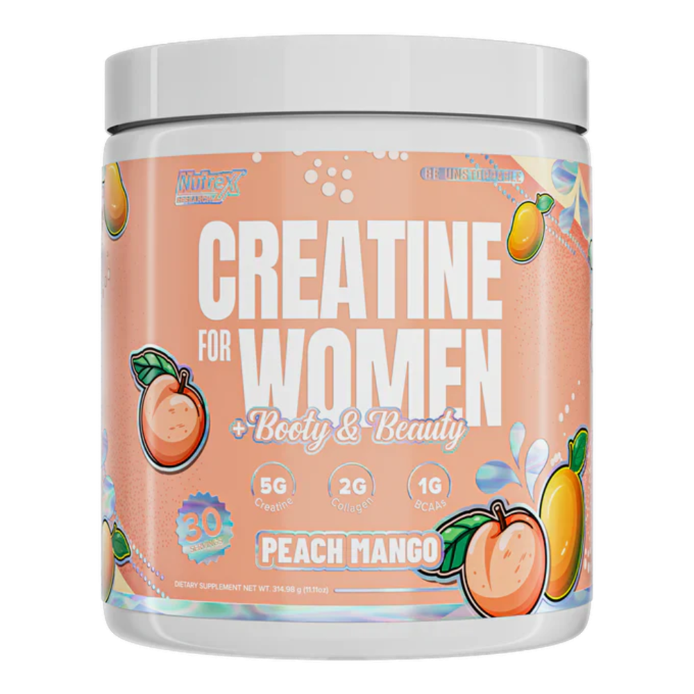 Nutrex Research, Creatine For Women, 325g, 30 Servings - Peach Mango