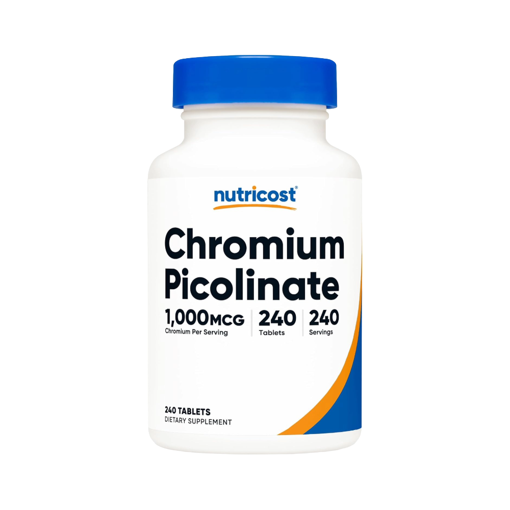 Nutricost, Chromium Picolinate, 1000mcg, 240 Tablets, 240 Servings