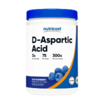 Nutricost, D-Aspartic Acid (DAA), 300G, 75 Servings - Blue Raspberry