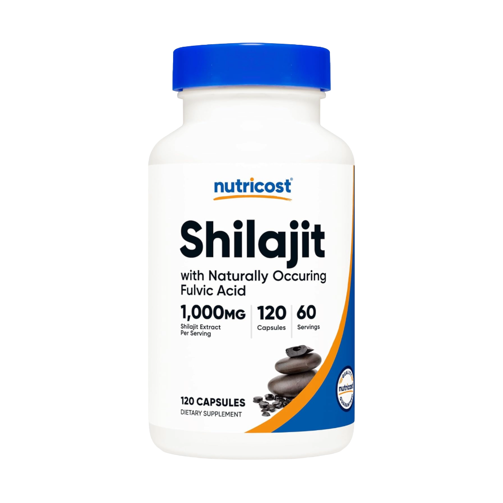 Nutricost, Shilajit Extract with Naturally Occuring Fulvic Acid, 120 Capsules, 60 Servings