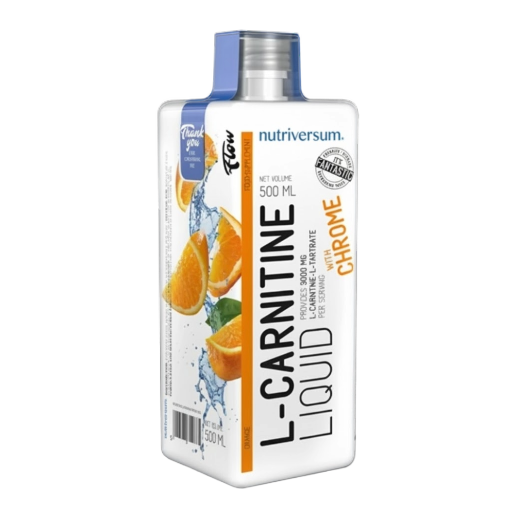 Nutriversum, L-Carnitine Liquid, 500ml, 20 Servings