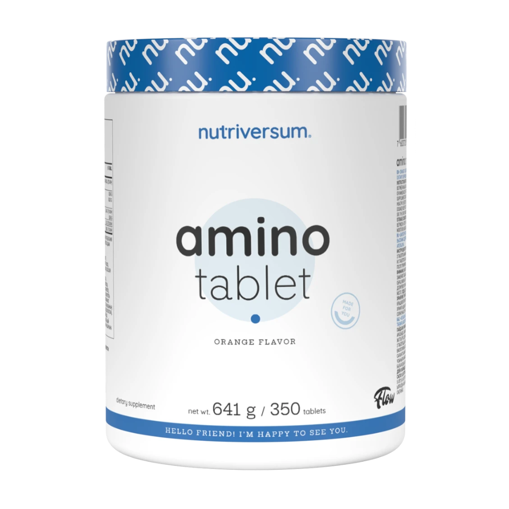 Nutriversum, amino tablet, 640g, 350 tablets, 116 Servings