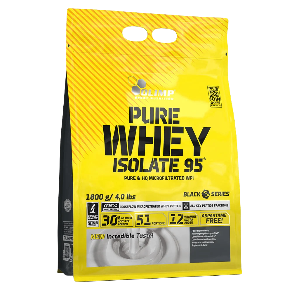 Olimp, Pure Whey Isolate 95, 1.8kg, 51 Servings - vanilla