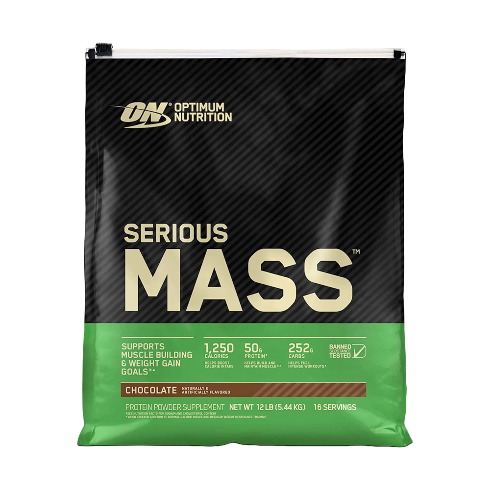 Optimum Nutrition, Serious Mass, 5.4KG, 16 Serving - Chocolate