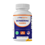Vitamatic, Berberine 500mg, 60 Vegetable Capsules, 60 Servings